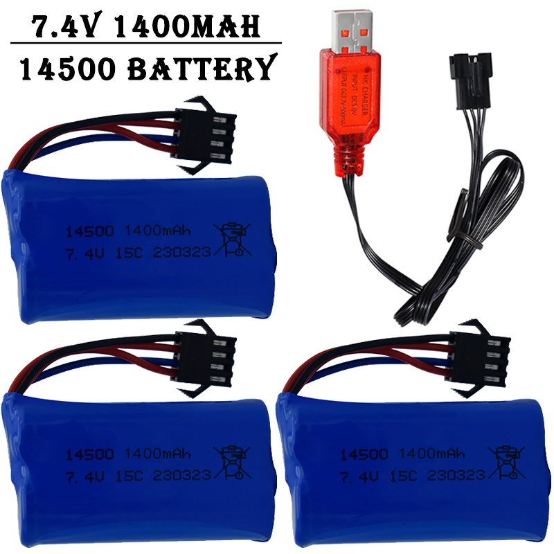 7,4V 1400mAh 14500 Lithium-Ion – Rc Helicopter Parts Bewertung und Preis