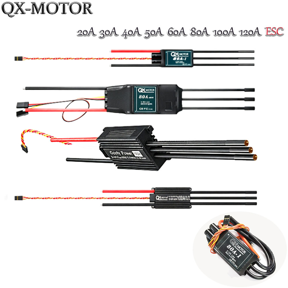 20A-120A Bürstenloser ESC-Gesc – Rc Helicopter Servo Bewertung und Preis